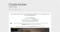Desktop Screenshot of charliekenber.com