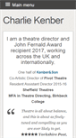 Mobile Screenshot of charliekenber.com